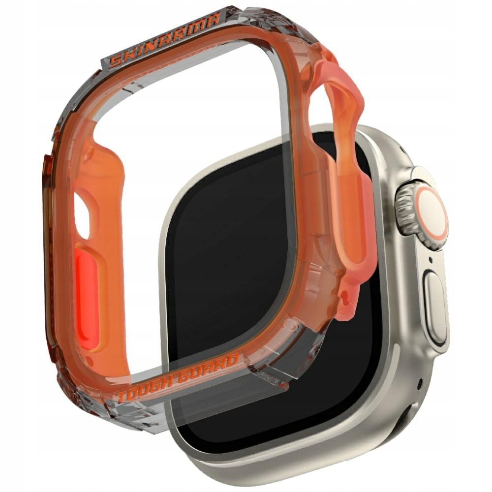Etui Skinarma Atom do Apple Watch 49mm sienna