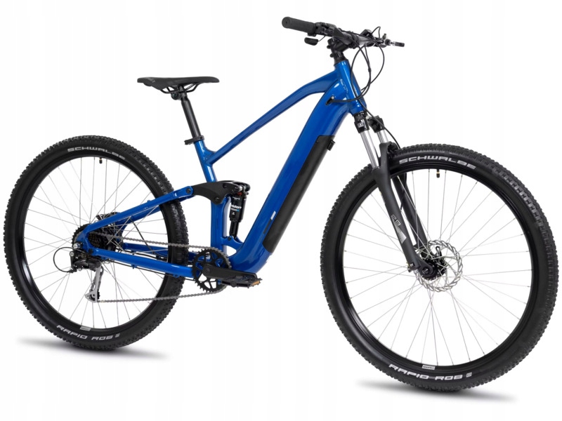 Rower elektryczny Proeco Fs U19 29 cali Niebieski