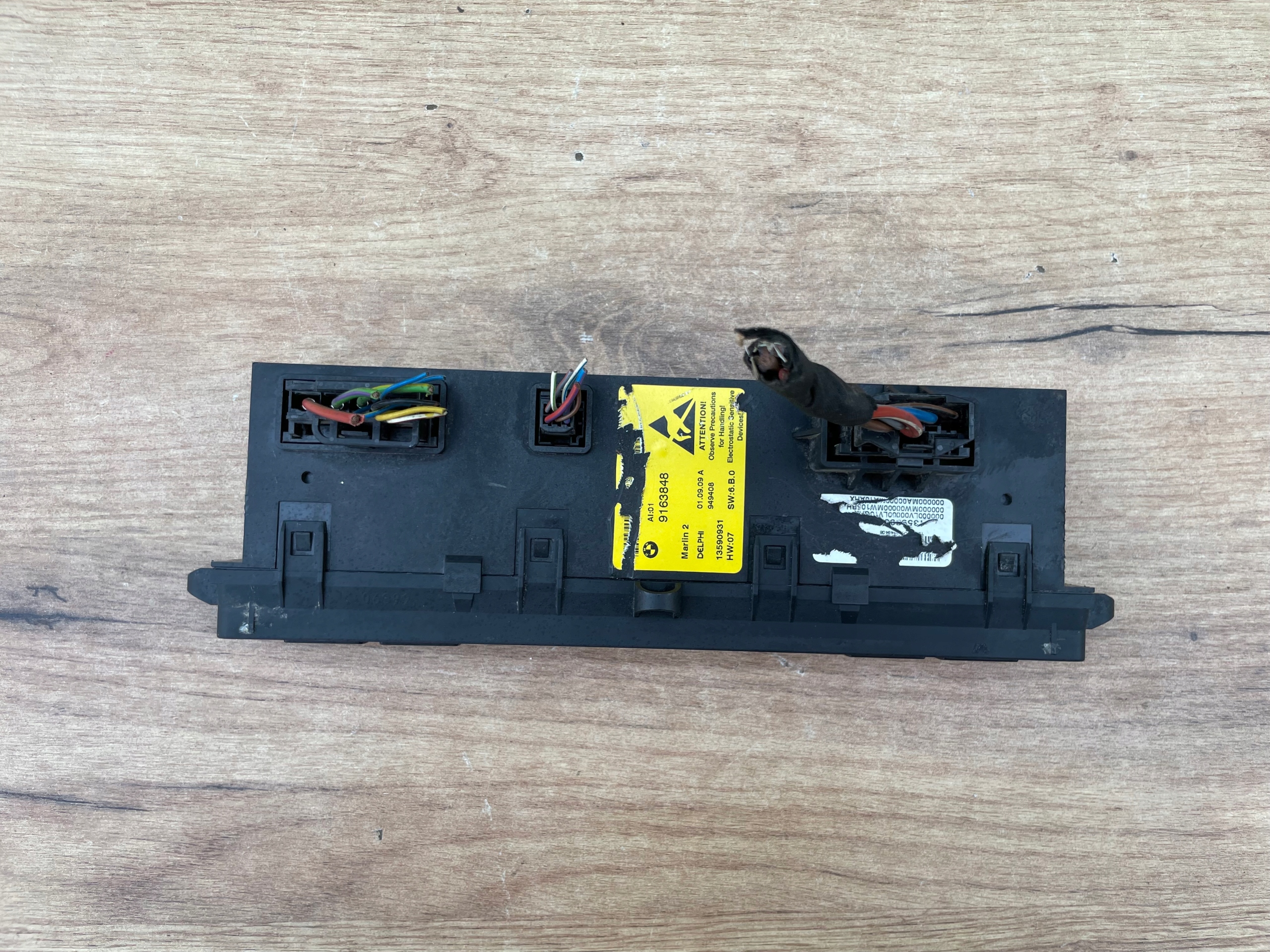 BMW 6 E63 E64 PANEL DTC PDC de chauffage Sièges