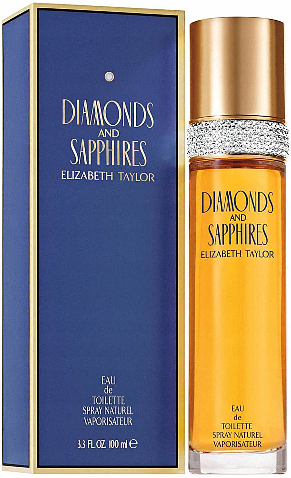 Elizabeth Taylor Diamonds And Sapphires Edt 100 ML Originál