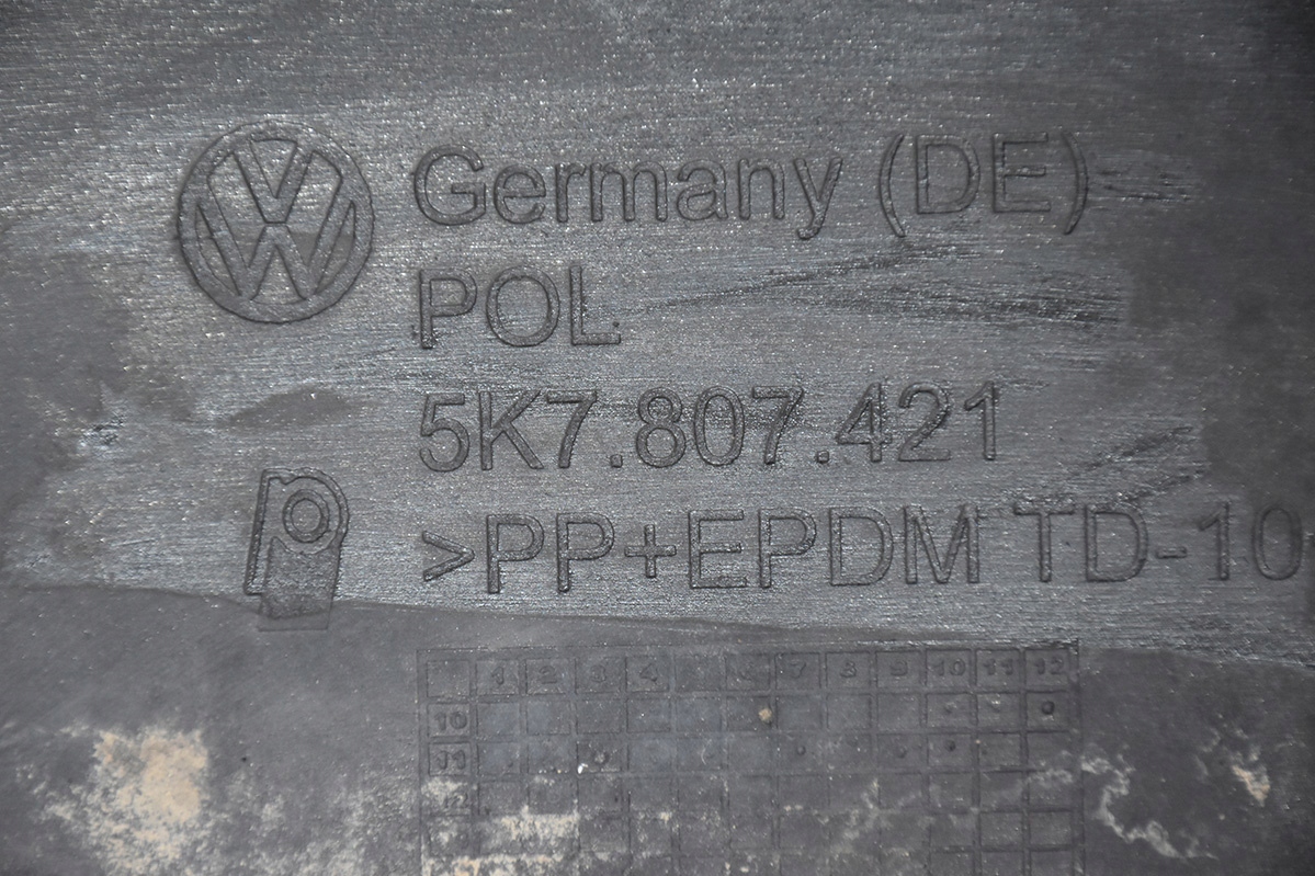 bumper rear rear part VW GOLF VI CABRIO