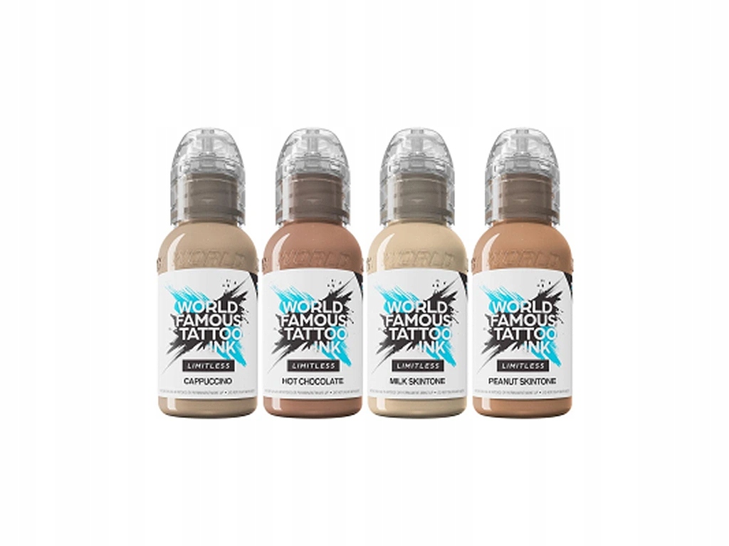 World Famous Limitless Santucci Skin Tone Set 4x 30 ml