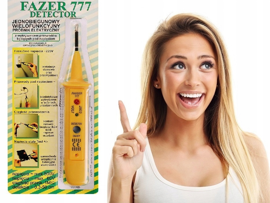 

Próbnik Tester Napięcia Sunco Fazer Detector 777