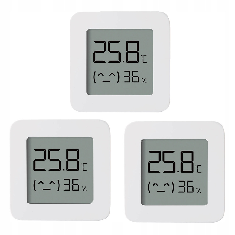 

Xiaomi Termometr and Higrometr 2 -3 szt