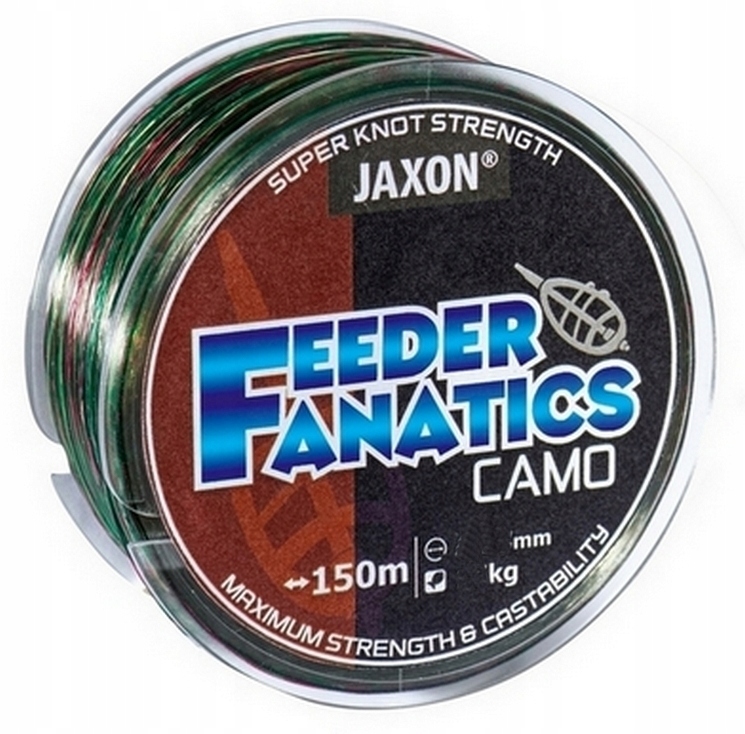 Żyłka Feeder Fanatics Camo 0,20 150 m Jaxon maskująca z efektem optycznym
