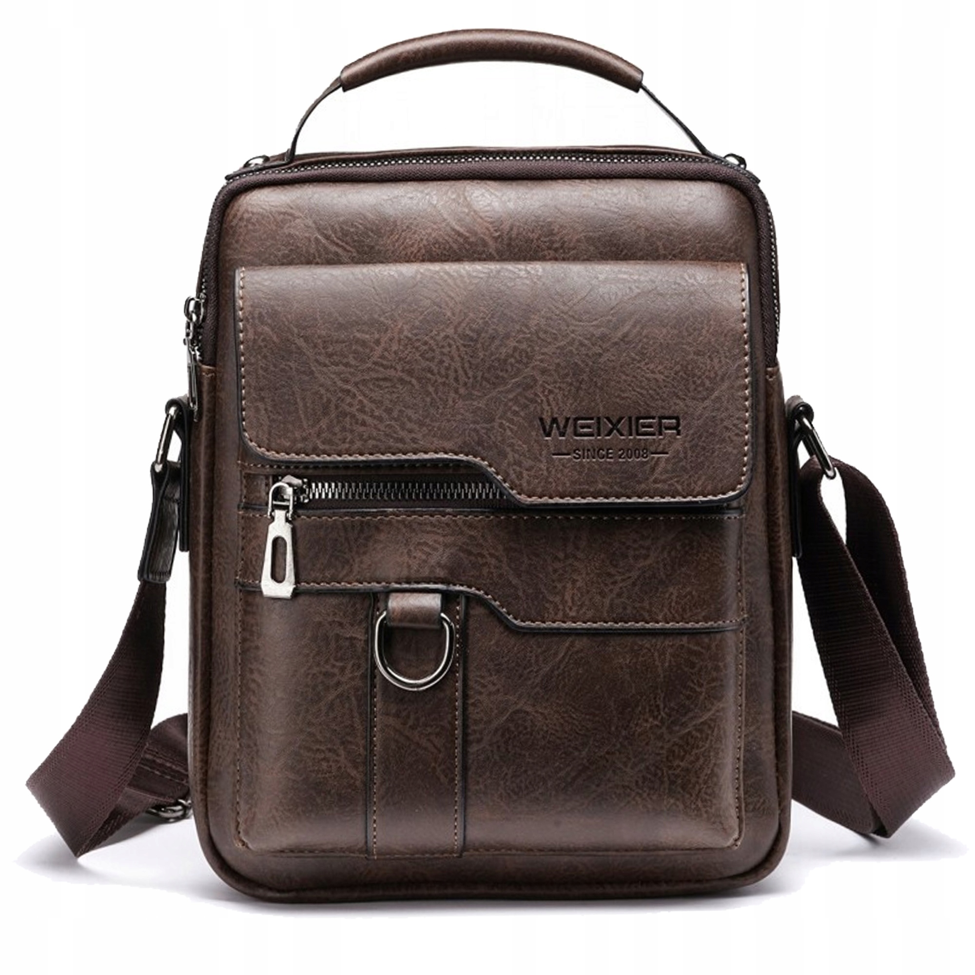 SASZETKA Torba męska na ramię LISTONOSZKA Vintage Stylowa torebka