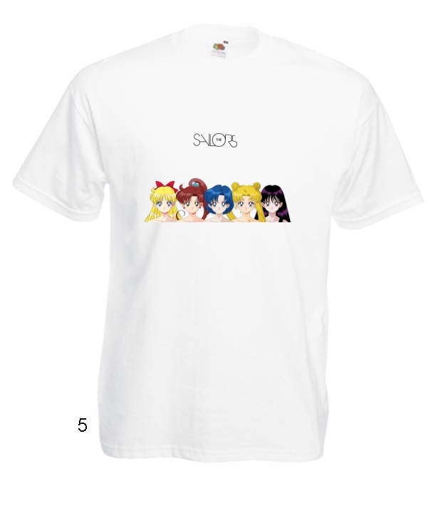 

Koszulki Męskie Czarodziejka z Księżyca Sailor