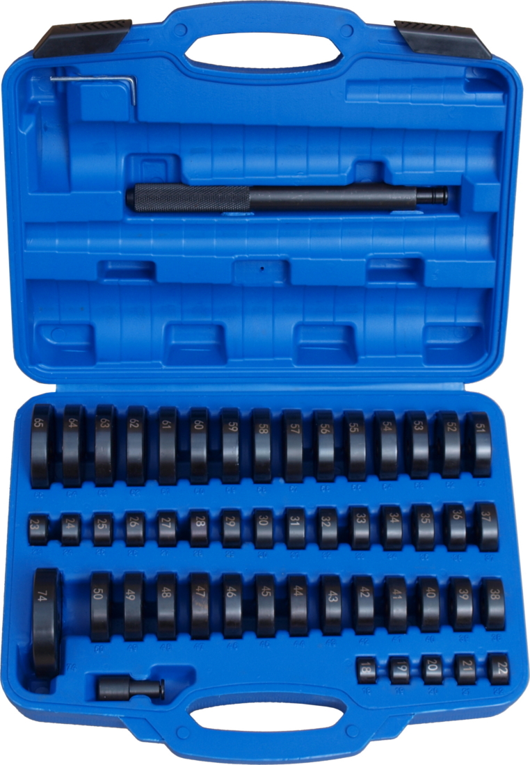 

Prasa Adaptery Ściągacz Łożysk Tulei 18-74 mm 52el