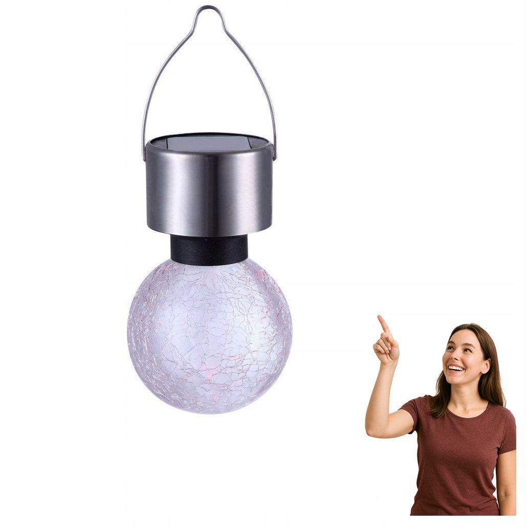 Sada x24ks Solárna Led lampa 0,05W Rgb závesná Solar 33058 Globo