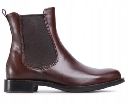 Ecco Sartorelle Dámské Kotníkové Boty Hnědé, Kůže 36 Jjg