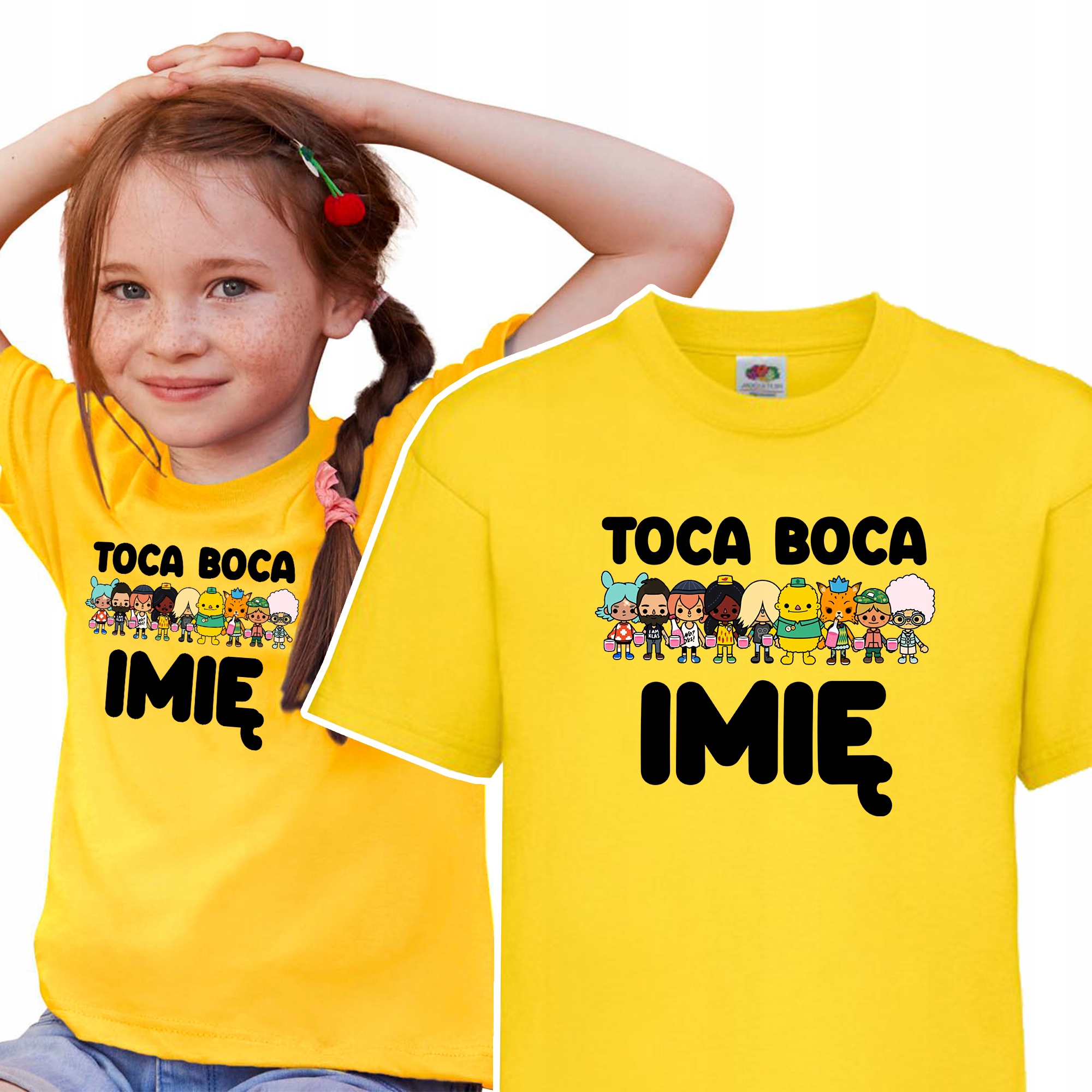 

T-shirt dziecięcy Toca Boca Własny Nadruk 134 cm