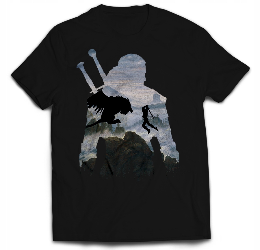

Wiedźmin Geralt Wędrowiec Nad Morzem Mgły 3XL