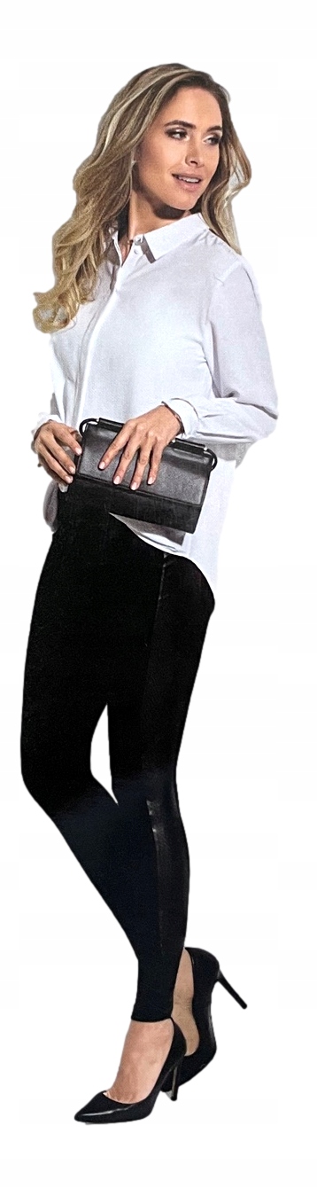 

Leginsy Legginsy damskie getry Lampasy *XL