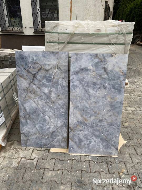 płytka 60x120 polerowany Onyx Blue Typ gres