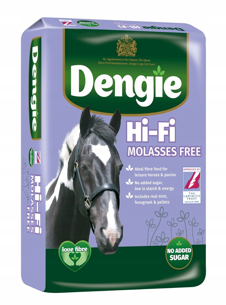 Optifeed Dengie Hifi Molasses Free niskokaloryczna sieczka dla koni 20 kg