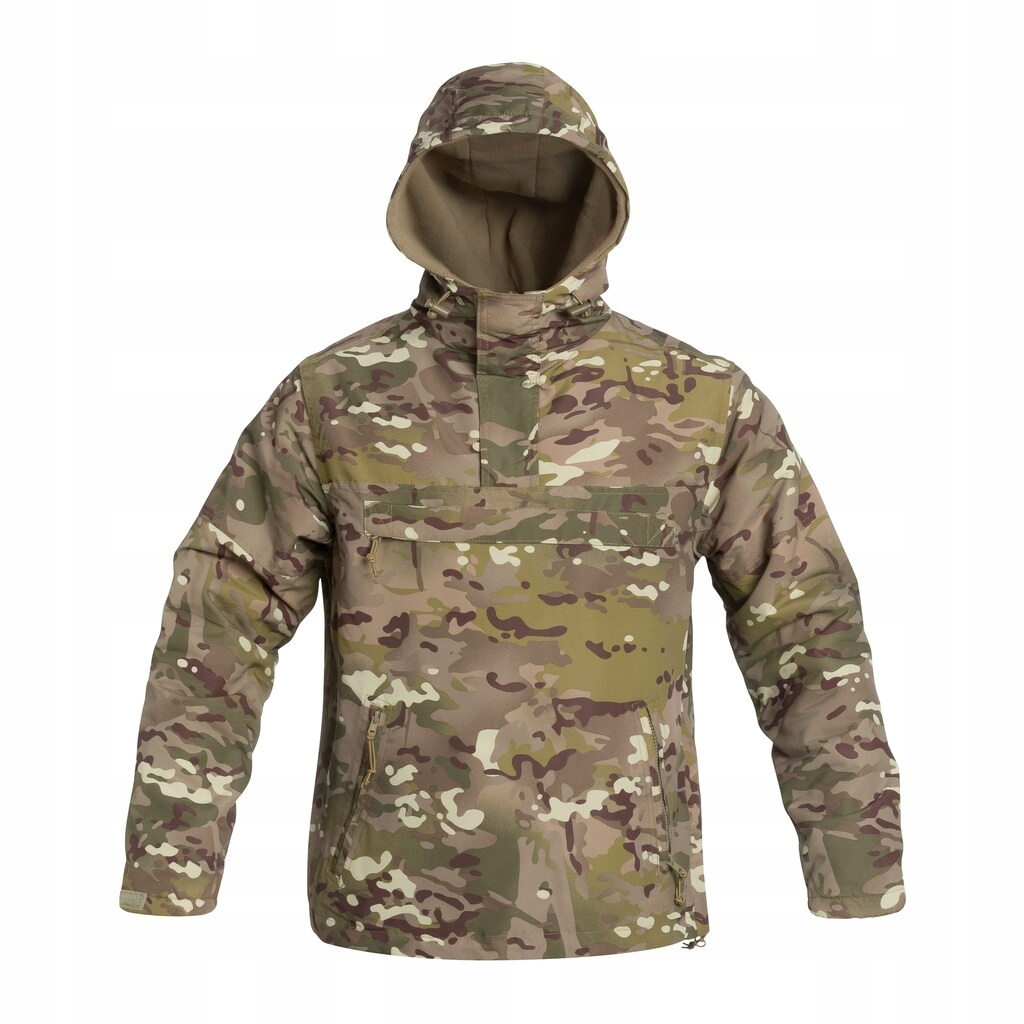 Bunda s kapucí klokanka maskáčový Brandit Windbreaker Tactical Camo 4XL