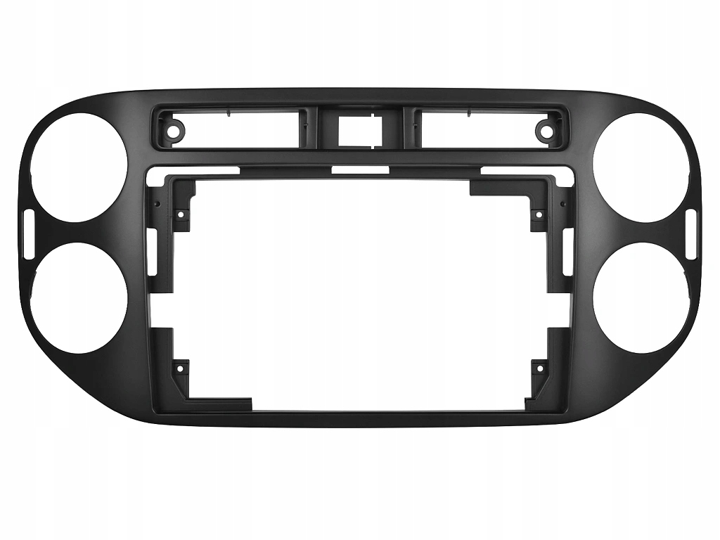 Rámeček pro Volkswagen Tiguan I s kabeláží a Canbus Černý