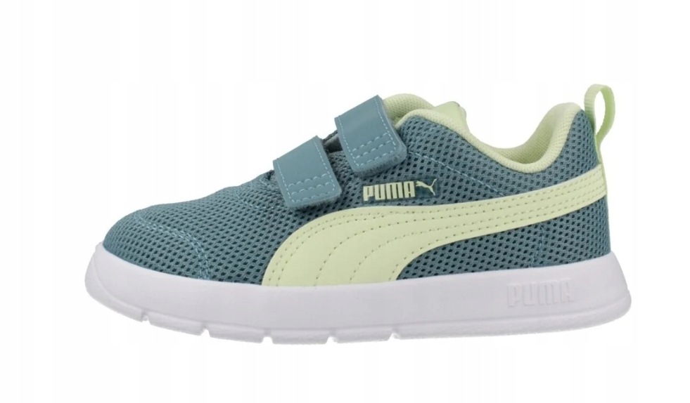Puma Buty Ps Courtflex V3 Mesh zielone 28.5