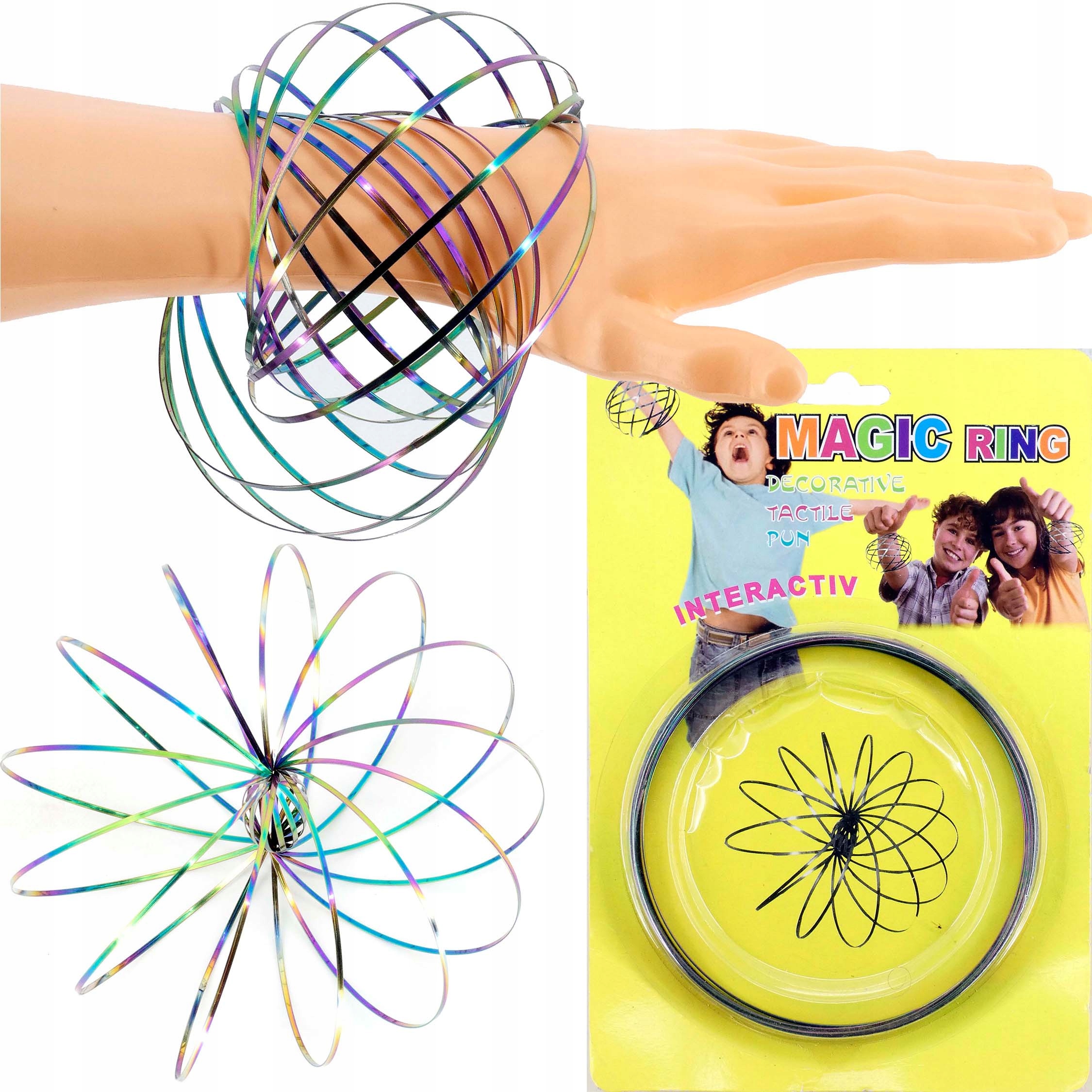 

Interaktywna Zabawka Magiczny Magic Ring Antystres