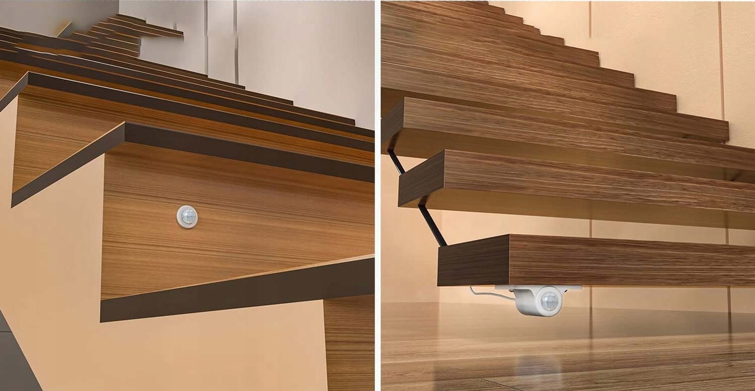 Sterownik schodowy oświetlenia do 28 schodów LED z czujnikami + pilot Marka inna