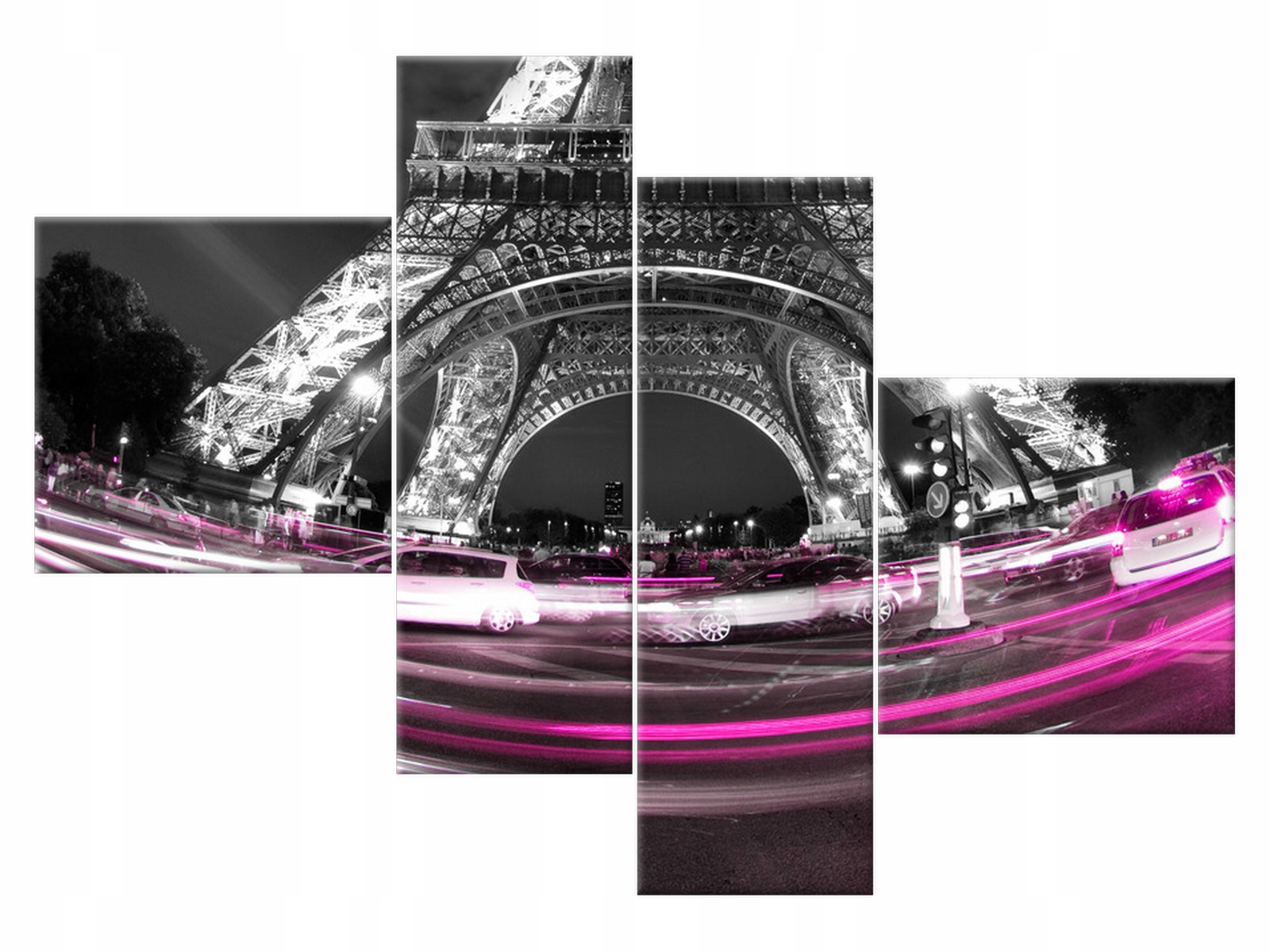 

Obraz Kolorowo pod wieżą 100x70 Pejzaż 2009A_4B