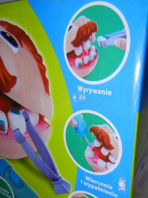 DENTYSTA masa plastyczna ZĄB stomatolog u DENTYSTY Marka Pegaz Toys