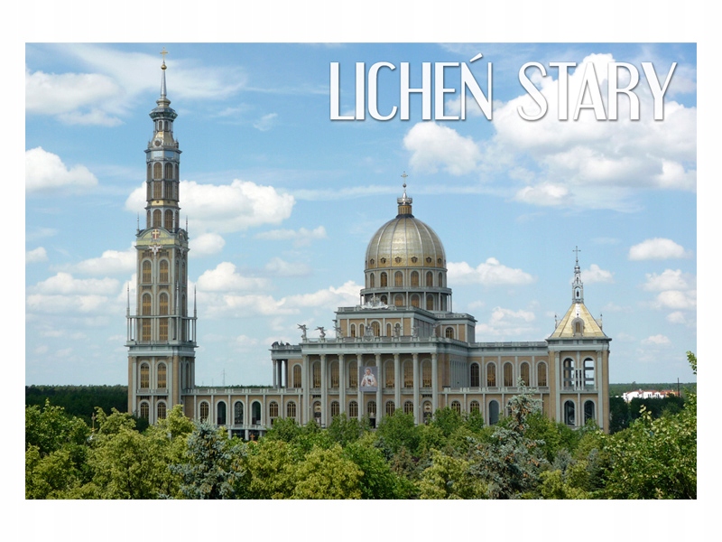 

Licheń Sanktuarium Kościół- Magnes na lodówkę