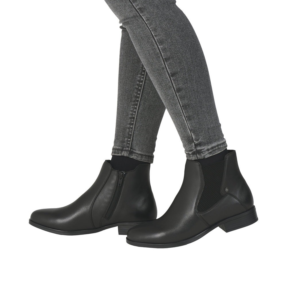 Dámské kotníkové boty Rieker , černé, vel 36