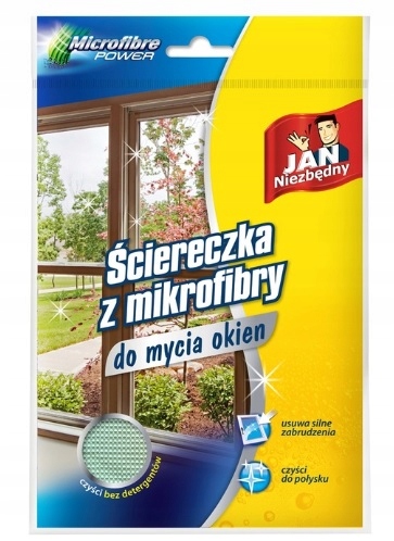 

Jan Niezbędny Ściereczka z mikrofibry do Okien