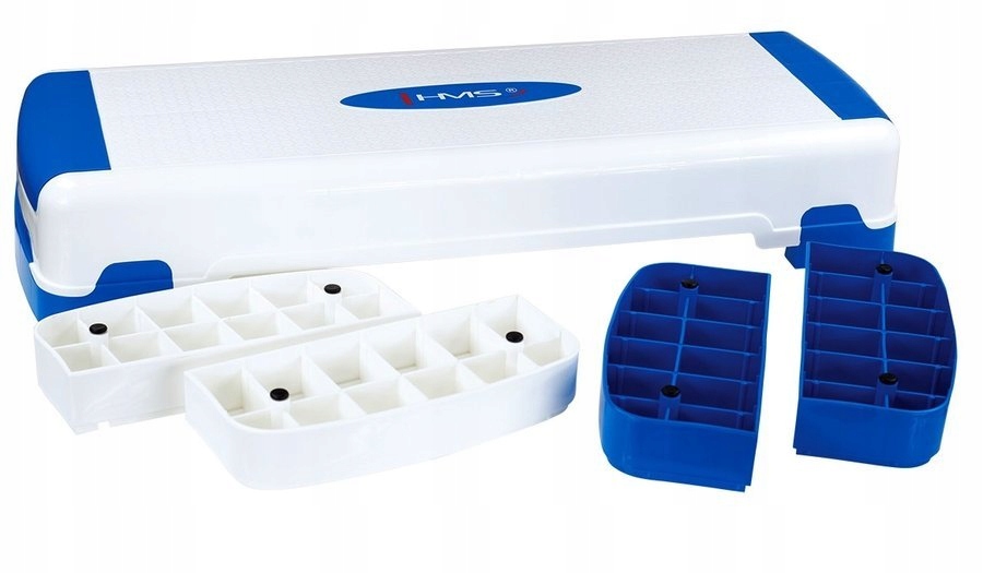 Hms Protiskluzový krok pro cvičení fitness aerobiku, nastavitelný 3 stupně