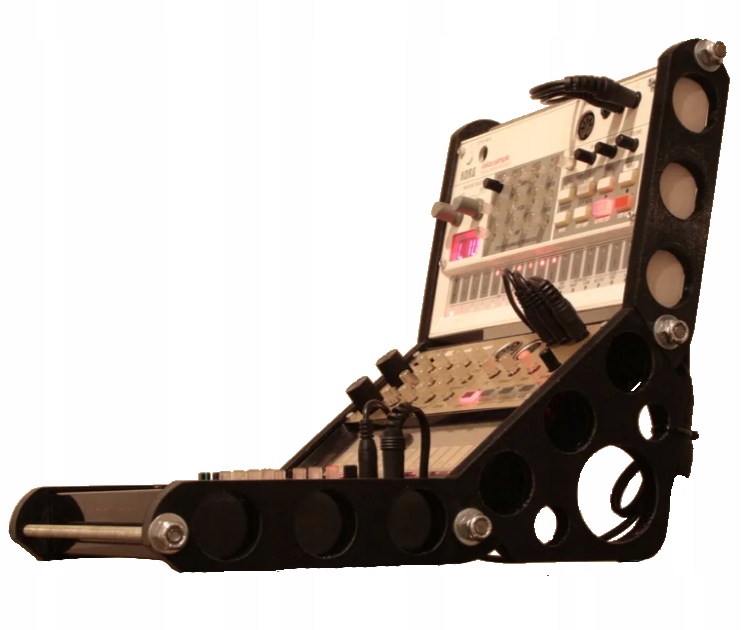 Stojan pro syntezátor Stativ Držák na Korg Volca Upevnění na 3 zařízení