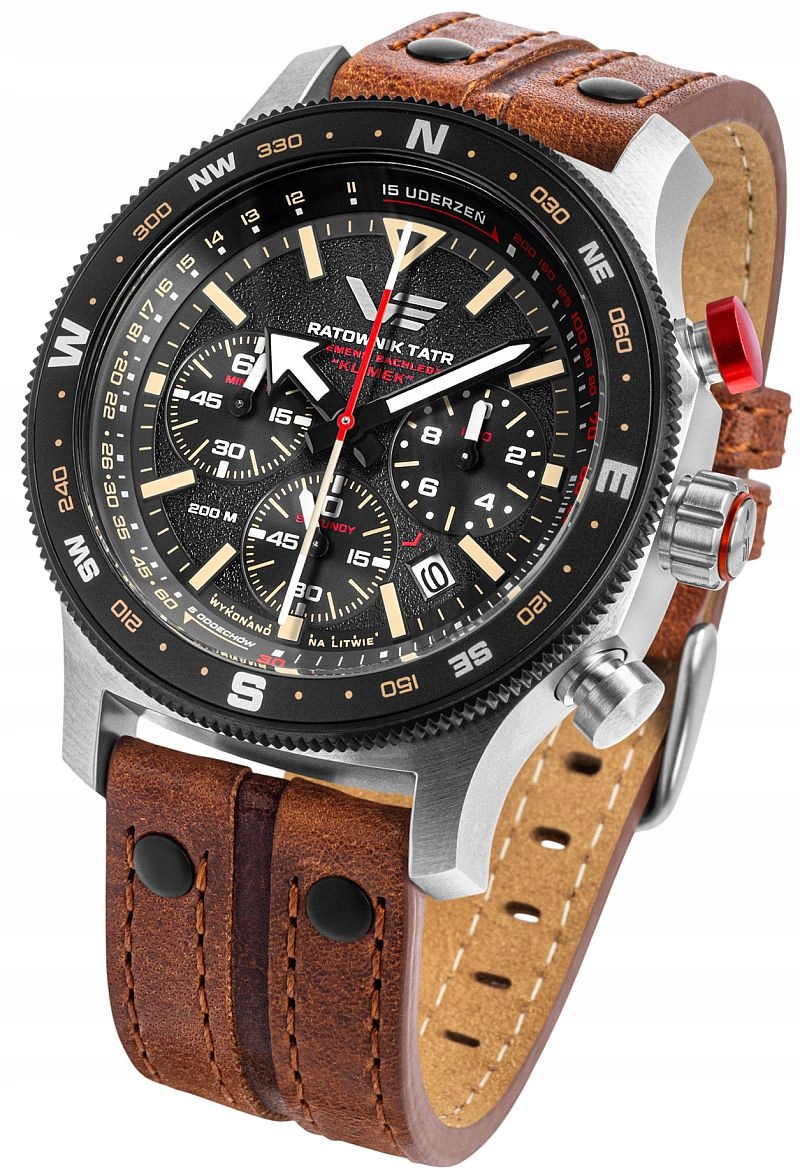 Limitované Hodinky Vostok Europe 6S20-598ES16, Polská Edice, Záchranář Tater