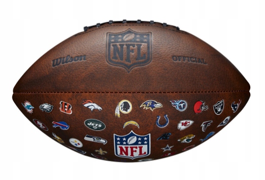 PIŁKA FUTBOL AMERYKAŃSKI WILSON NFL TEAM LOGO