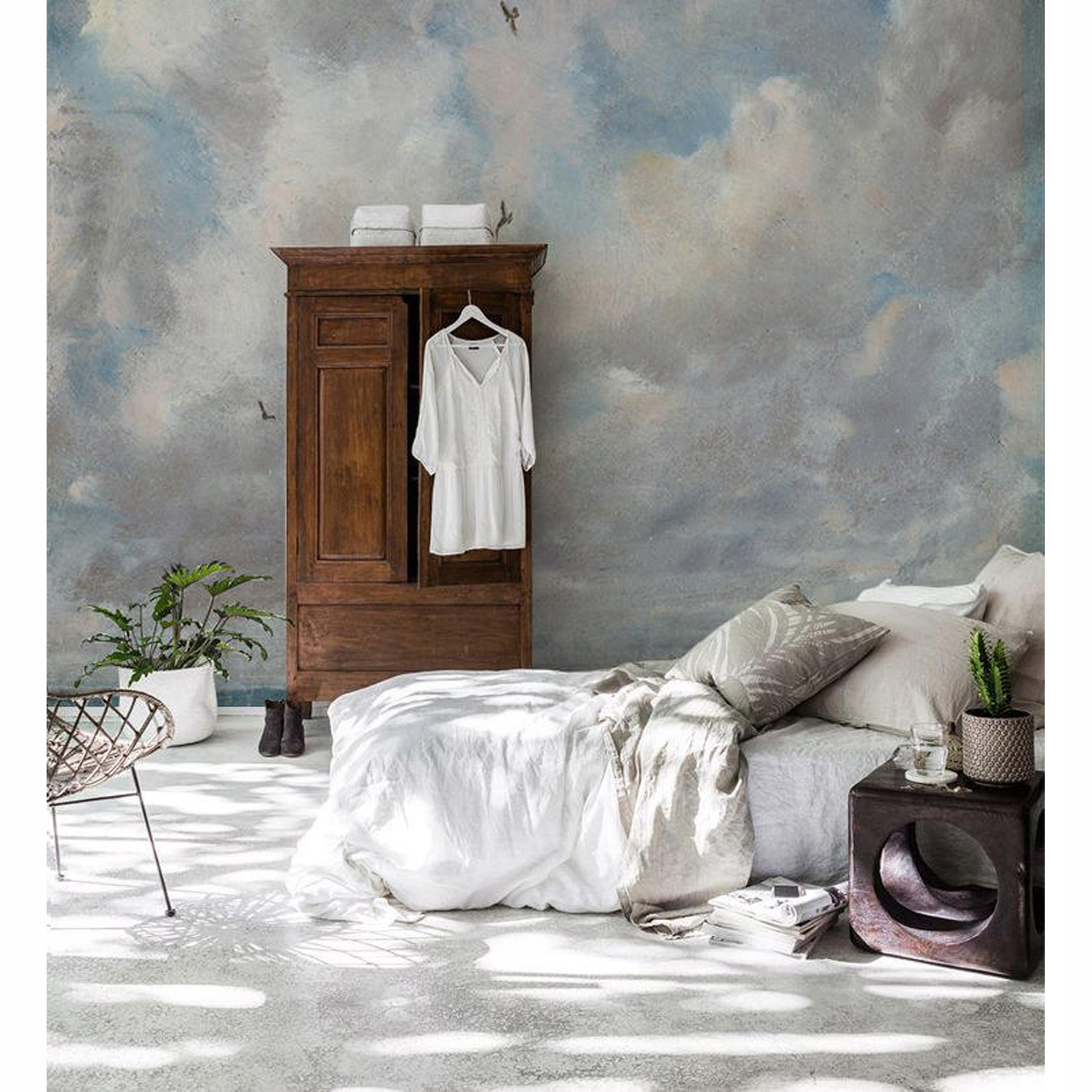 

Fototapeta Akwarelowe pochmurne niebo 250x104 cm