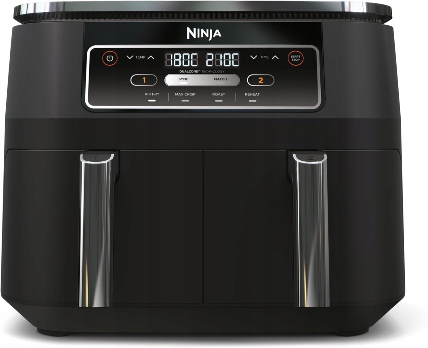 Beztlustá Fritéza 4,2L 1550W Gril Okénko Dotykové Ovádání 8 Programů
