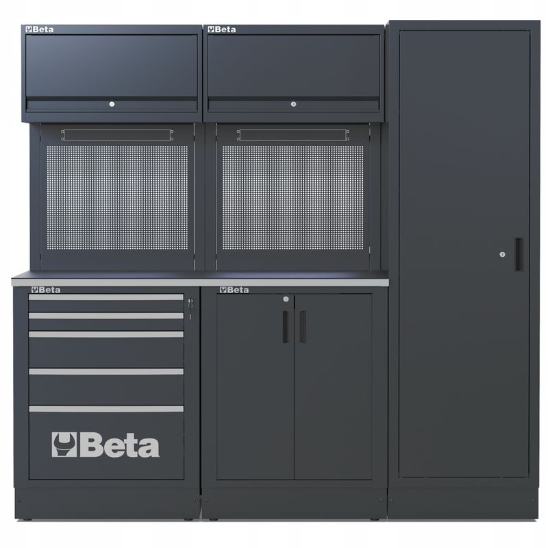 ZESTAW MEBLE WARSZTATOWE BETA RSC50/D MEBLI SZAFKI