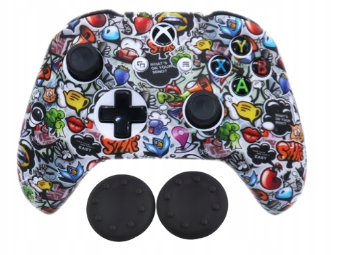 ETUI NAKŁADKA OSŁONA SILIKON POKROWIEC NA PADA XBOX ONE +2 GRIPY