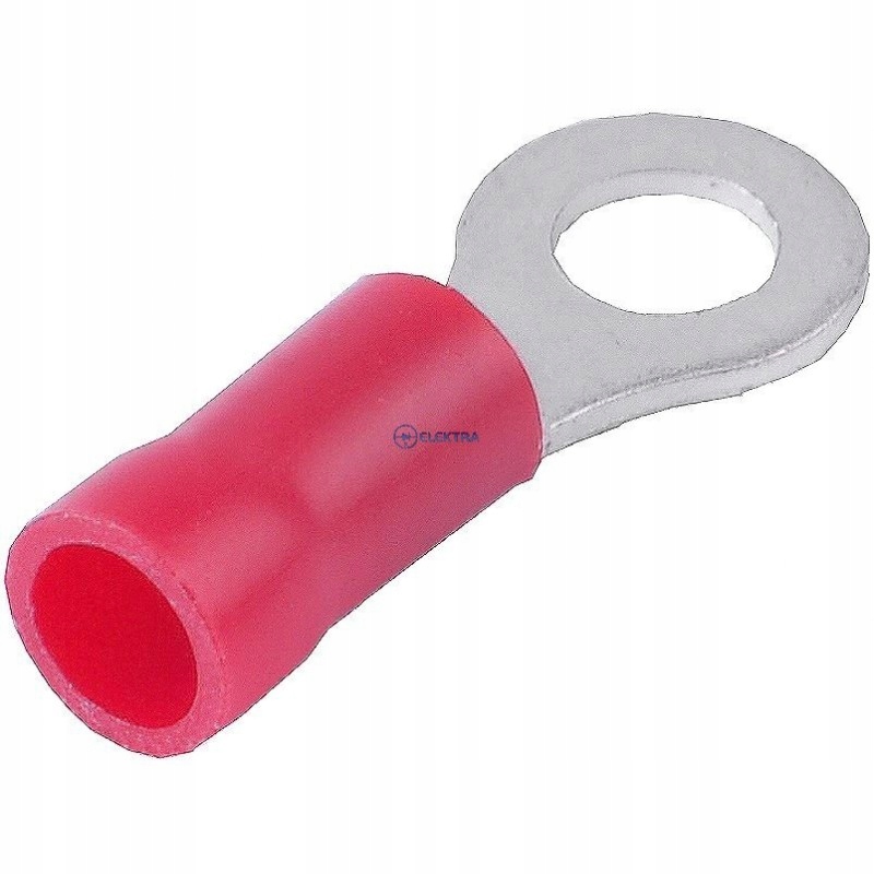 

końcówka oczkowa izolowana 6mm na 1,5mm2 10szt