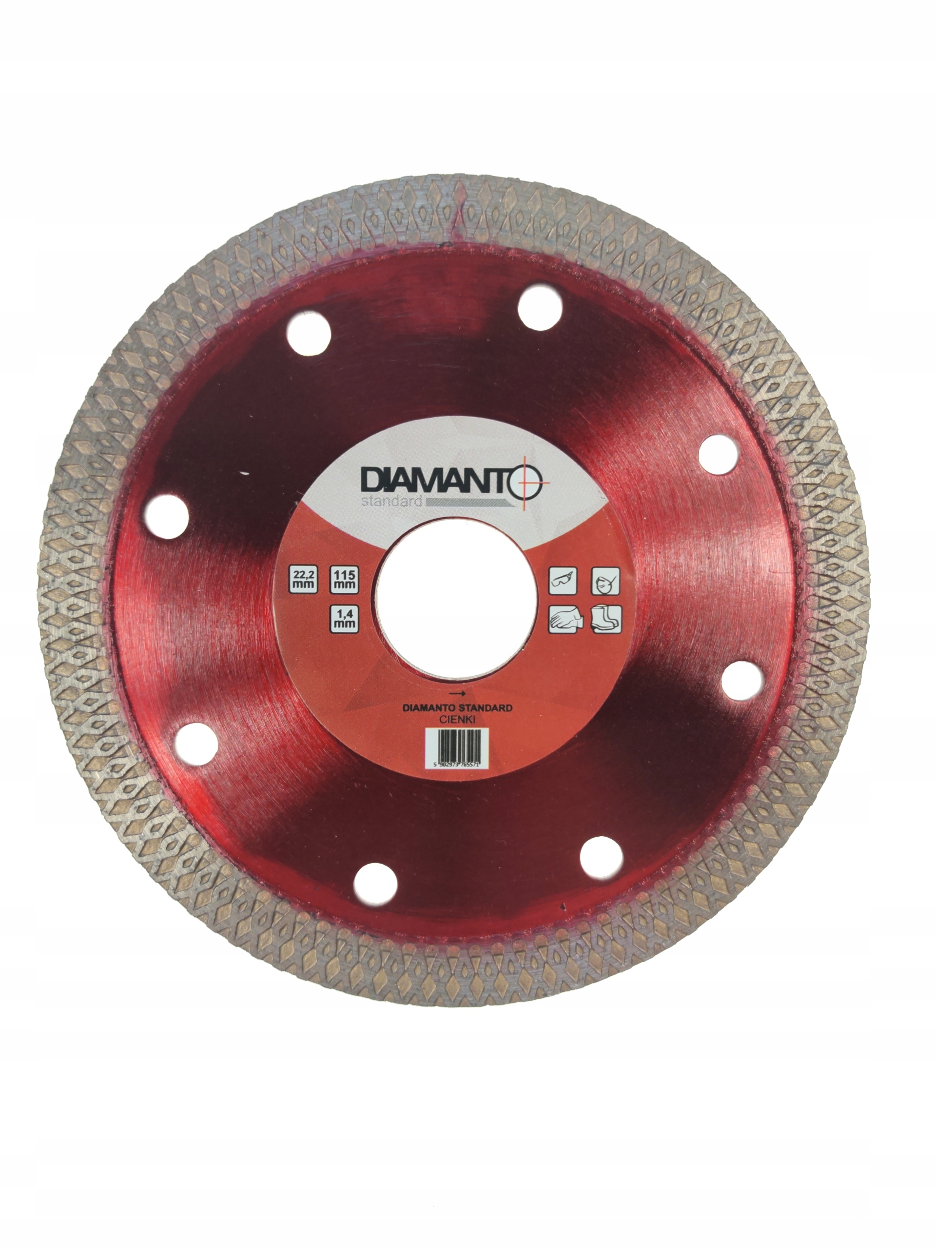 

Tarcza Diamentowa Gres Dachówka 115 X 1.4 22,2