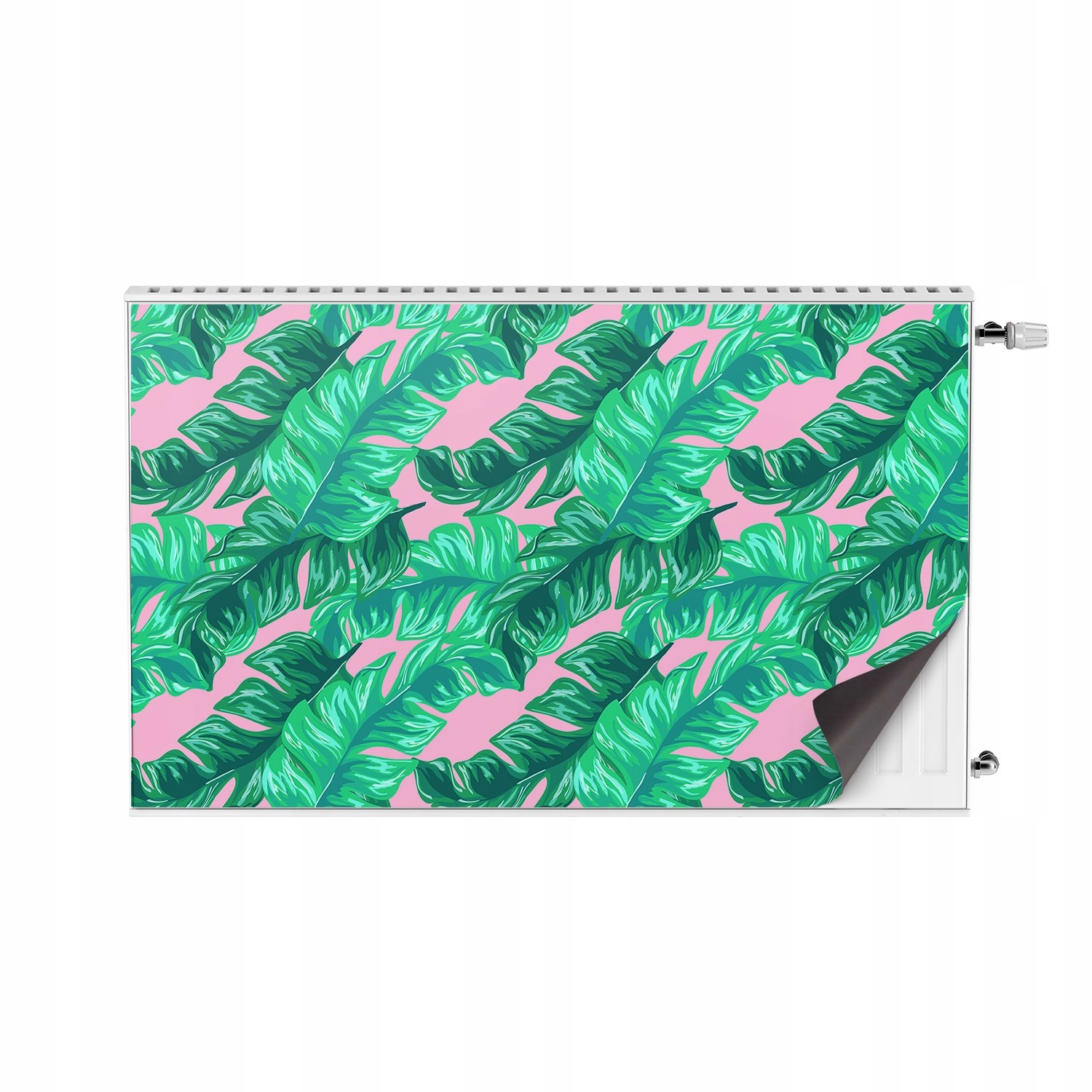 Magnet na radiátor 100x60 Tropické banánové listy