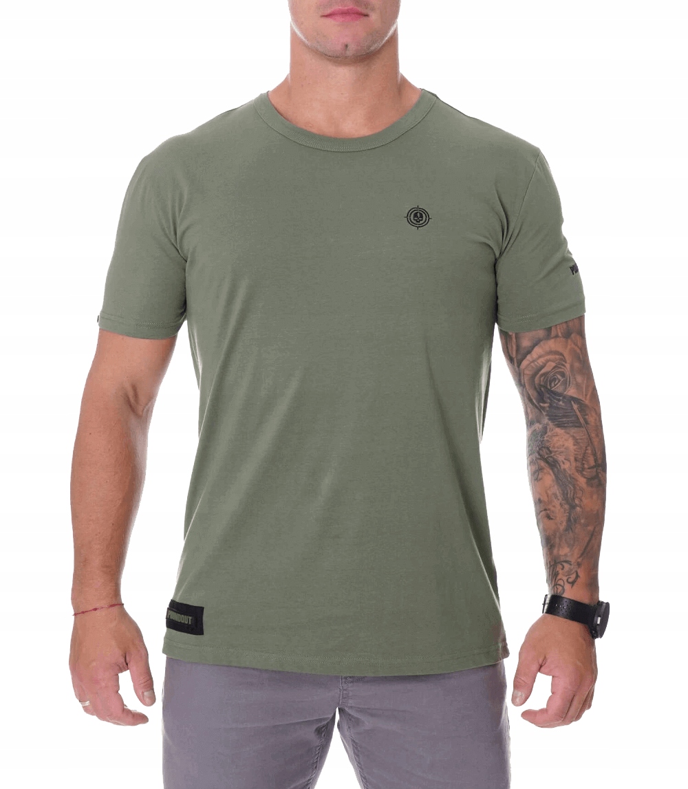 Poundout Koszulka T-shirt męski Battle khaki M