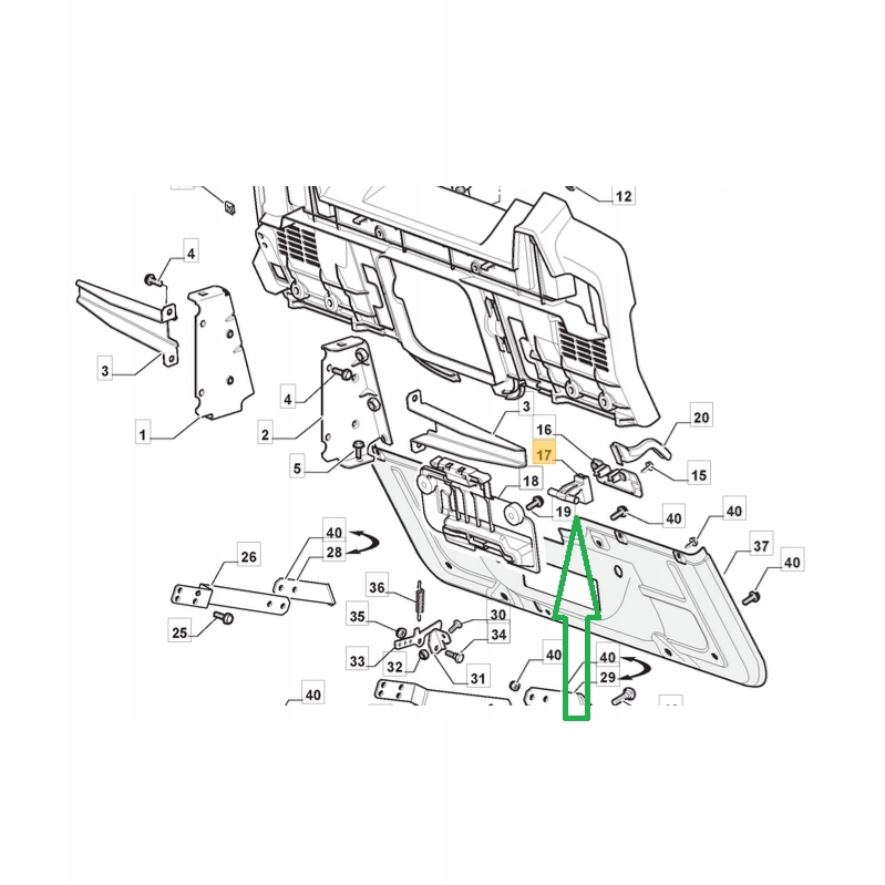 MOCOWANIE CZUJNIKA KOSZA STIGA ESTATE 3384 3398 384 584 2084 2398 ORYGINAŁ Kod producenta 325318276/0