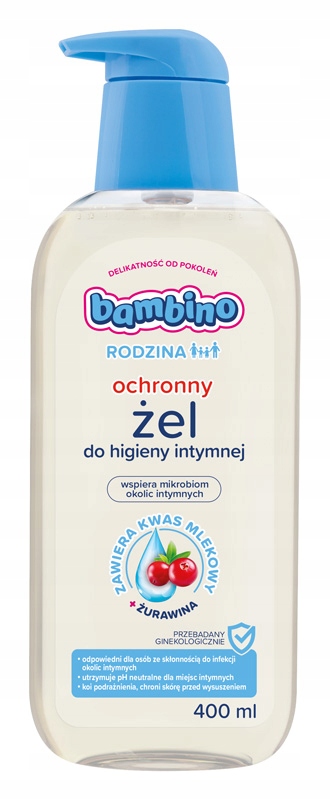 

Bambino Ochronny żel do higieny intymnej 400 ml