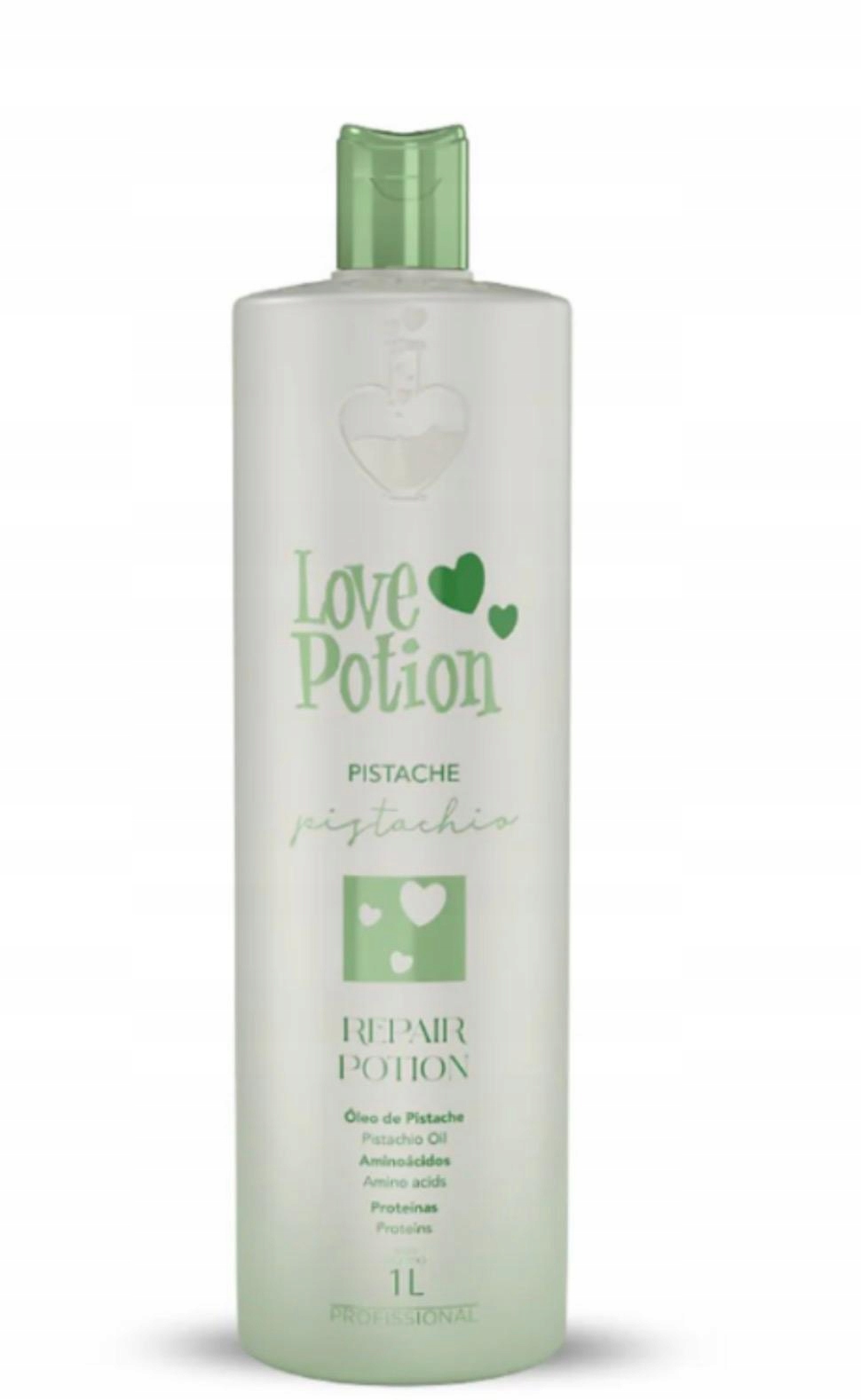 Love Potion Pistache keratin na vlasy 1000 ml