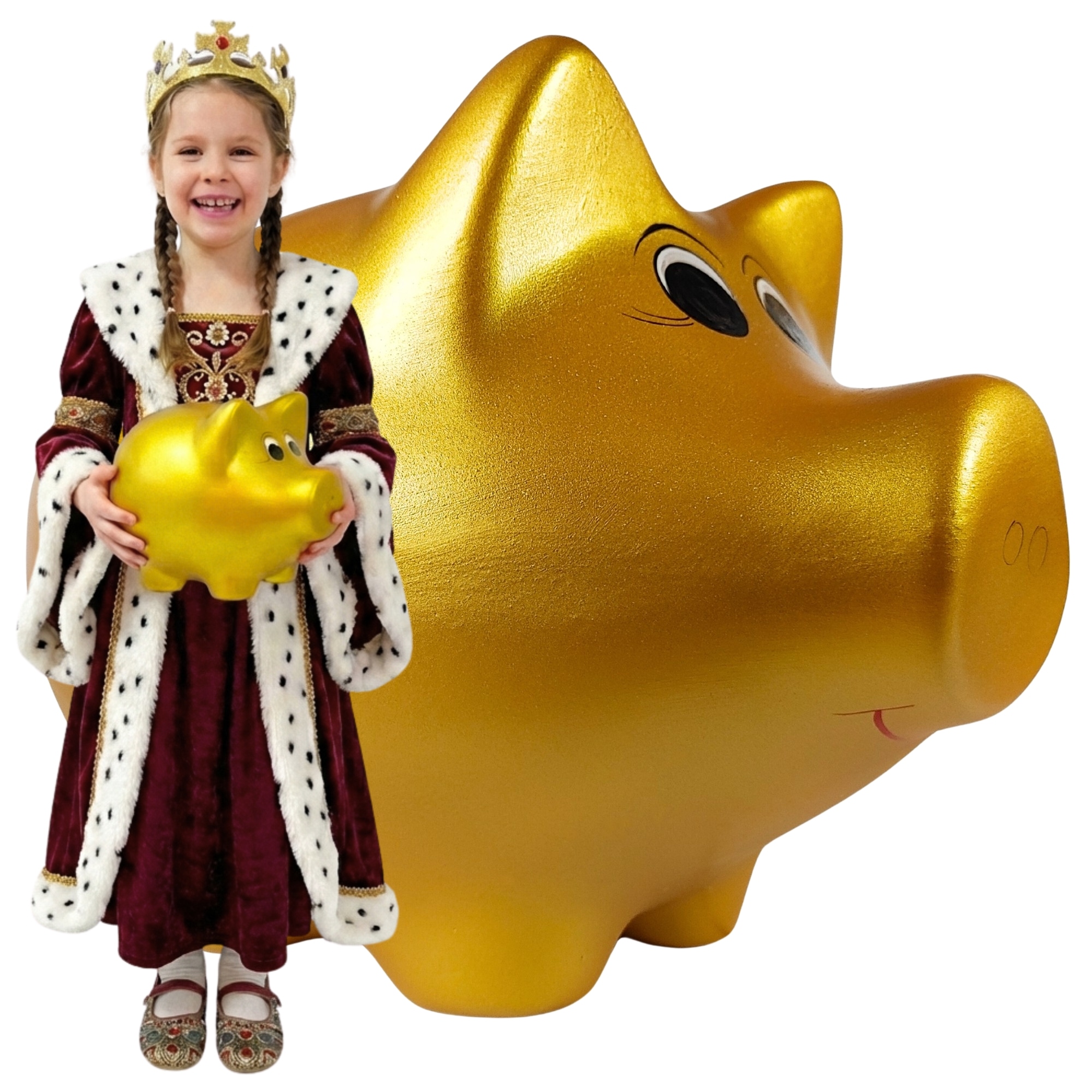 Pokladnička Velká XXL keramická tradiční K Rozbití dárek na Svatba Svatební Hostina