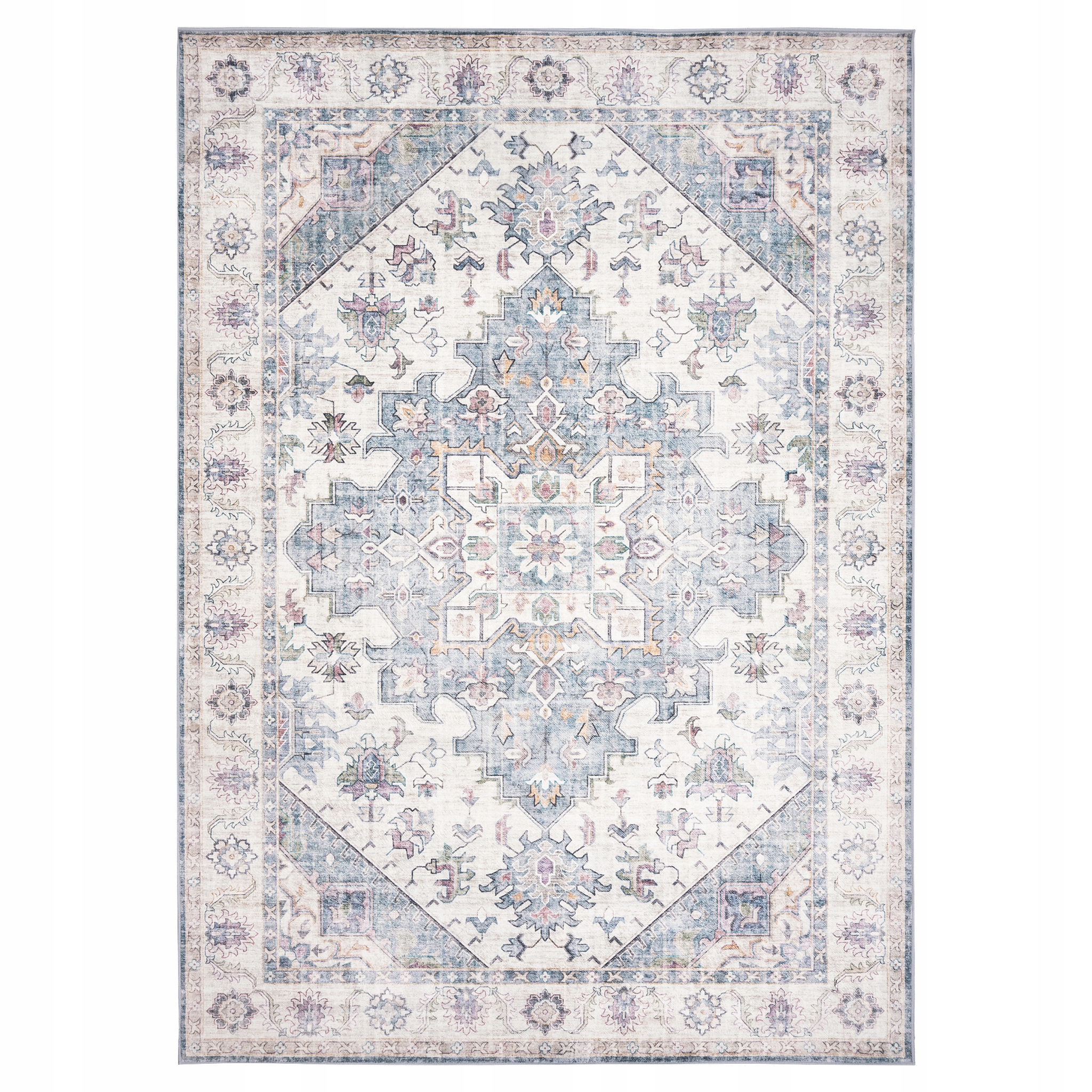 Dywan Flannel 140x200 Nowoczesny Drukowany Antypoślizgowy v5