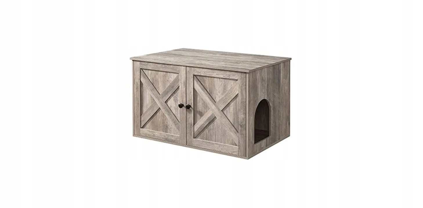 Levně Kočičí toaleta Leader šedá