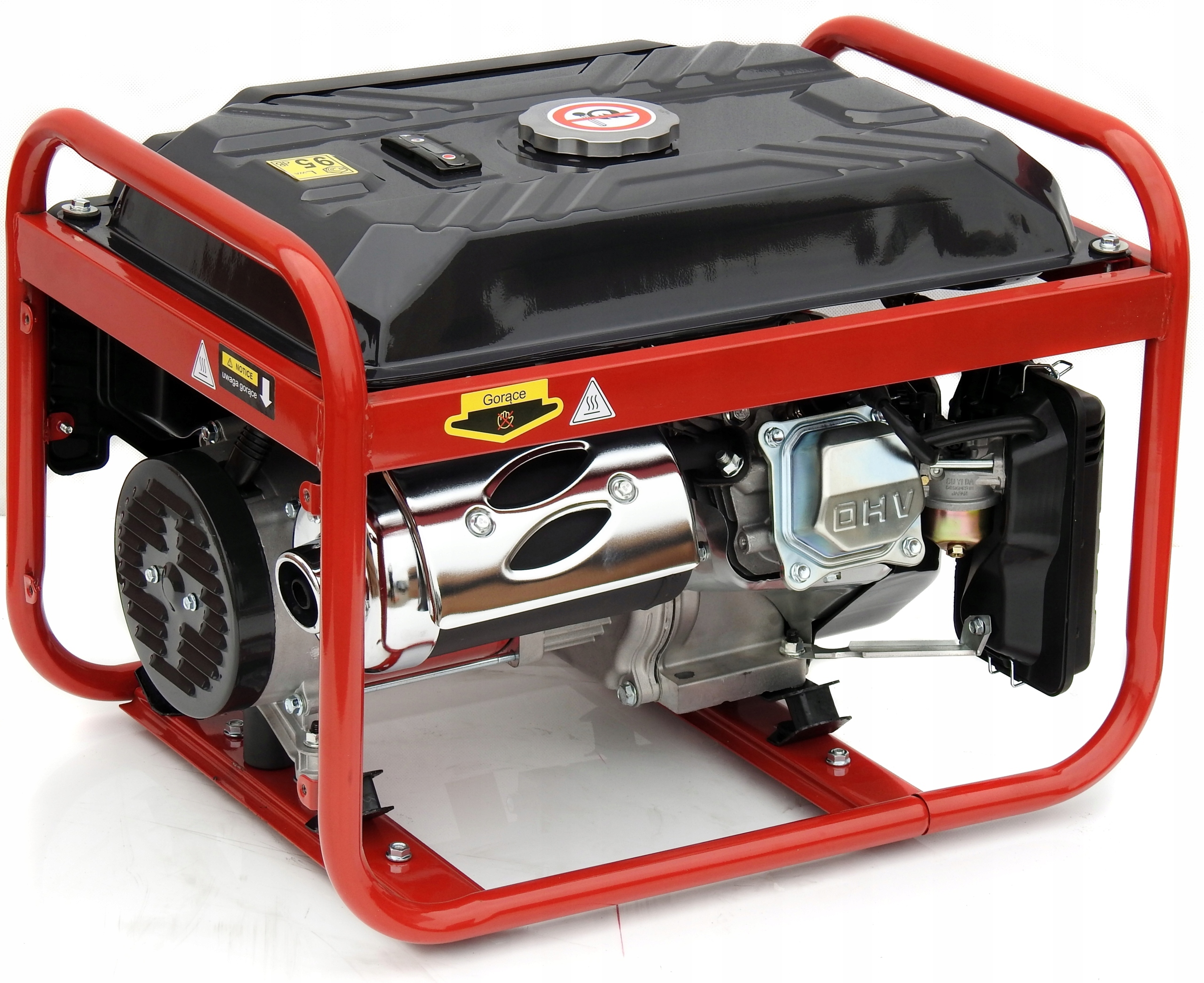 PROFESJONALNY AGREGAT PRĄDOTWÓRCZY 5,2kW generator AVR+ MIEDŹ STOJAN KowaL2 Moc silnika 7 KM