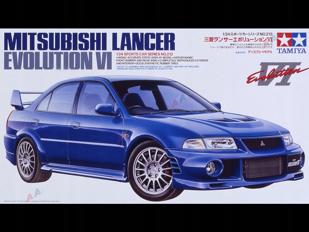 Tamiya 24213 Lancer Evolution VI model 1/24