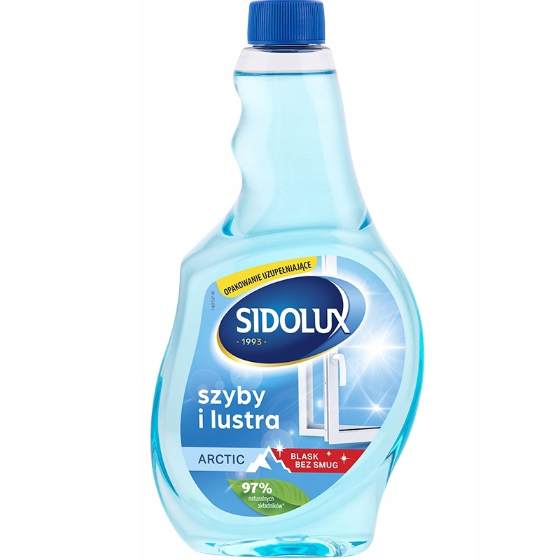

Sidolux Crystal do mycia szyb arctic Zapas 0,5l